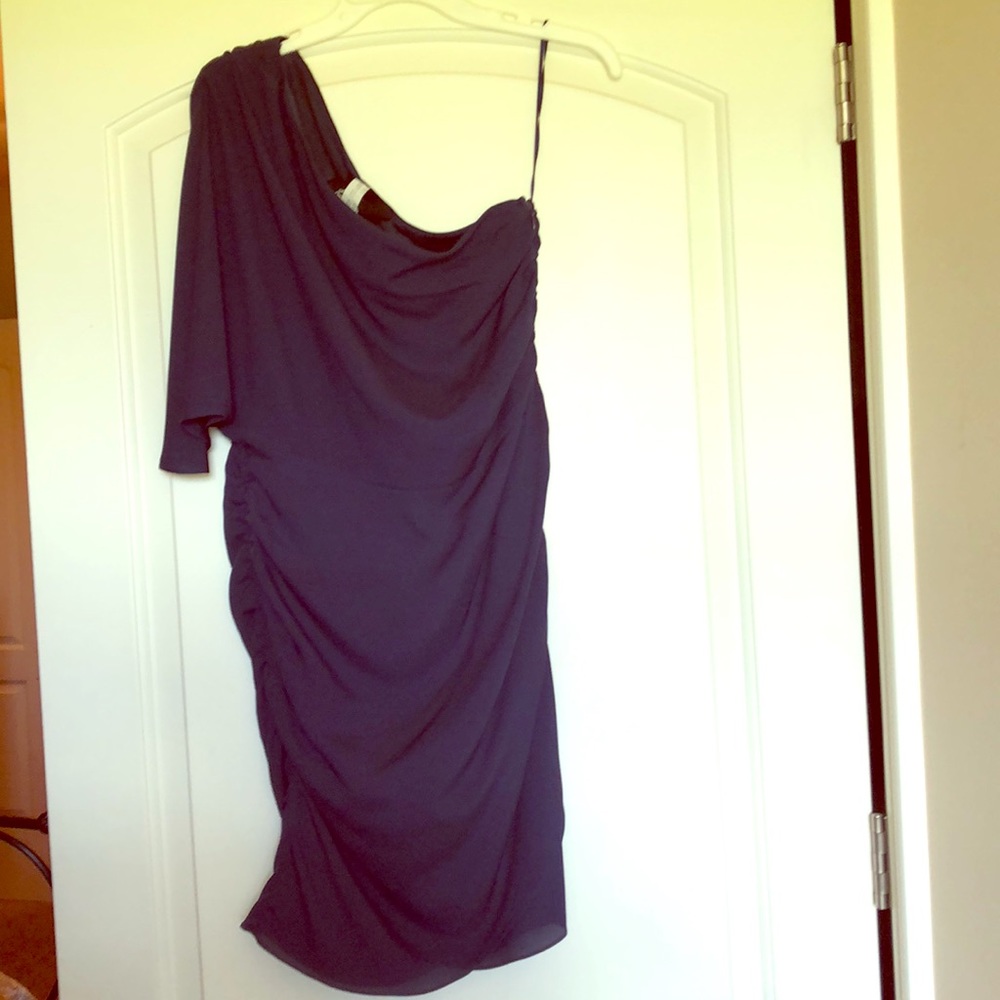 Summer wedding/event navy cocktail dress